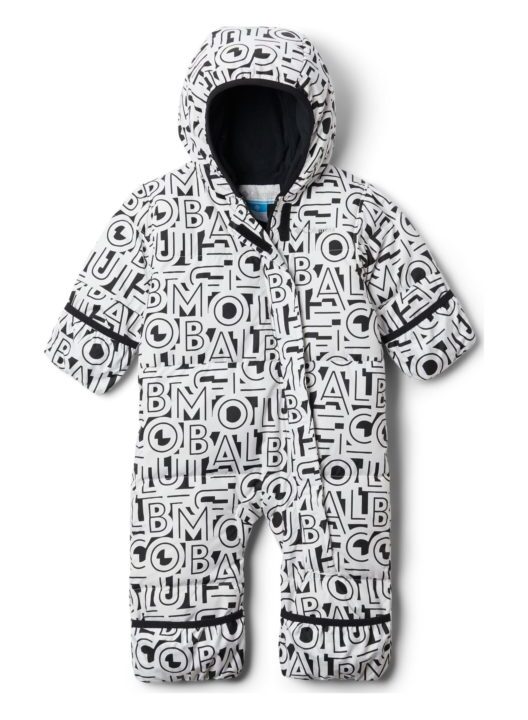 Columbia Snuggly Bunny Bunting kombinezonas - White Typo Print