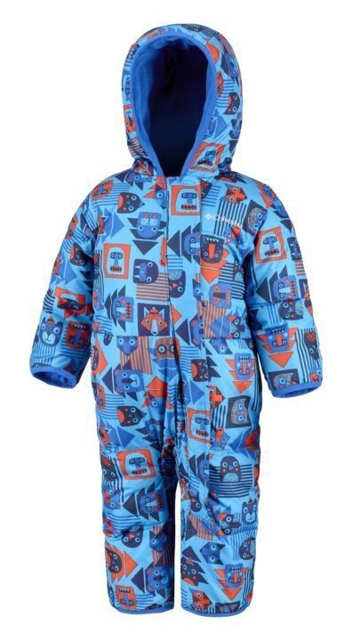 Columbia Snuggly Bunny Bunting kombinezonas - Super Blue Critter Block/Super Blue