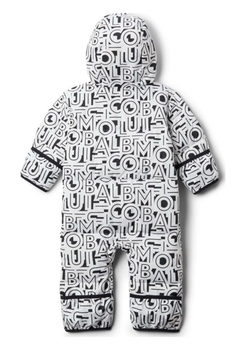 Alternative view of Columbia Snuggly Bunny Bunting kombinezonas - White Typo Print