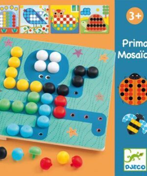 DJECO mozaika vaikams "Primo Mosaïco" 2 djeco lavinamasis zaislas mozaika primo