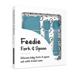 FeedeFork Spoon vis v2 blue