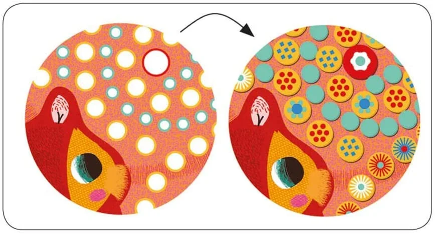 Djeco Kūrybinis rinkinys  "Gyvūnų mozaika - Milfiori" - Image 4