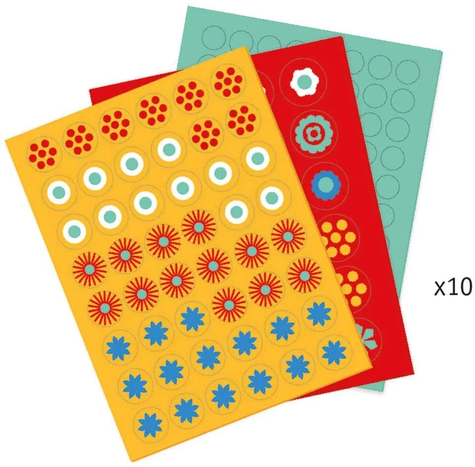 Djeco Kūrybinis rinkinys  "Gyvūnų mozaika - Milfiori" - Image 3