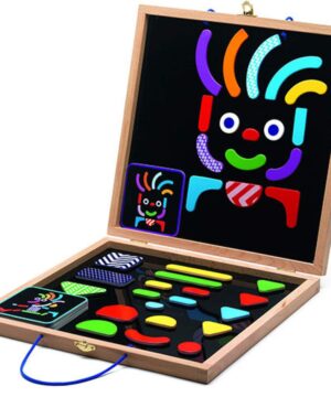 Djeco medinis magnetinis žaidimas "Geometrinės Figūros" 2 1494946230 magnetenkoffer