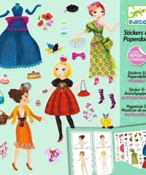Djeco lėlyčių lipdukų rinkinys „Mada“ 1 16283