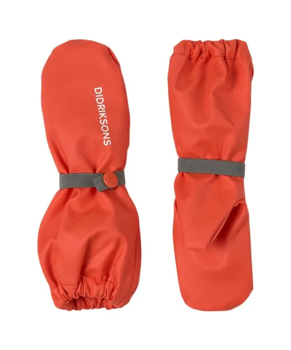 Didriksons rudeninės/demisezoninės pirštinės Pileglove Kid's 5  (Chill Red)