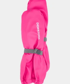 Didriksons rudeninės/demisezoninės pirštinės Pileglove Kid's 5  (Plastic Pink)