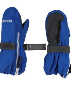 Didriksons žieminės neperšlampančios pirštinės BIGGLES ZIP MITTEN C (Classic Blue)