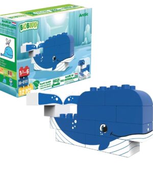 Biobuddi ekologiškos kaladėlės konstruktorius - Laukinė gamta – arktis 2 1989000912