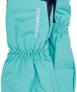 Didriksons rudeninės pirštinės Shell Kids Gloves 5 (Turquoise aqua)