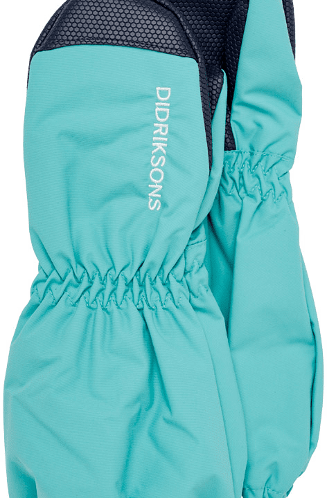 Didriksons rudeninės pirštinės Shell Kids Gloves 5 (Turquoise aqua)