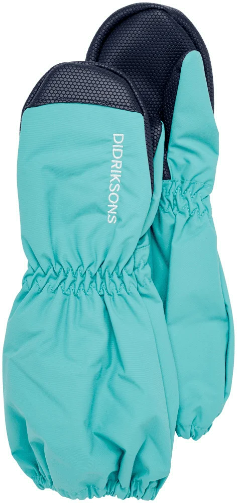 Didriksons rudeninės pirštinės Shell Kids Gloves 5 (Turquoise aqua)