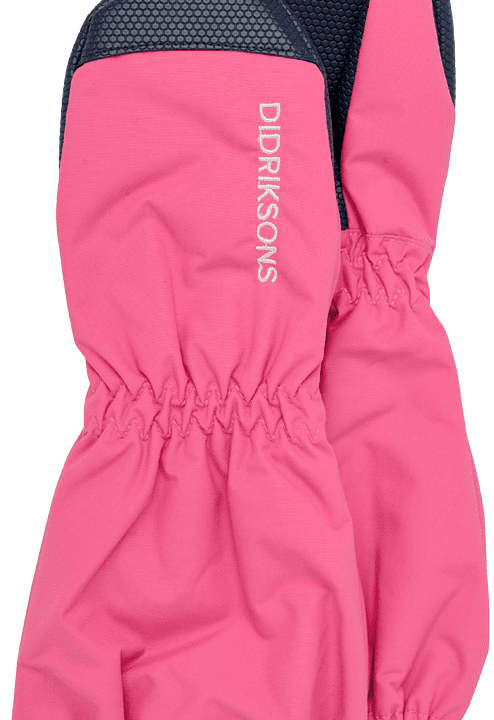 Didriksons rudeninės pirštinės vaikams Shell Kids Gloves 5 (Sweet Pink)