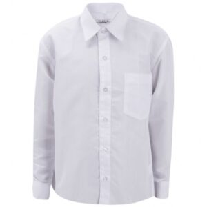 Mokyklinė Apranga Rodeng  Balti marškiniai ilgomis rankovėmis berniukui BMA10002  1