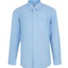 Mokyklinė Apranga Rodeng  Mėlyni marškiniai ilgomis rankovėmis berniukui BMA10024  1