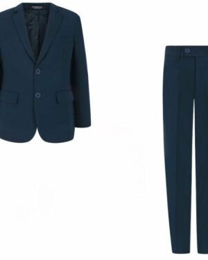 Mokyklinė Apranga Rodeng  116-158 cm tamsiai mėlynas kostiumas / mokyklinė uniforma berniukui NORMAL  1