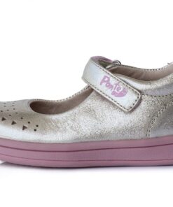 Ponte20 Sidabriniai batai 22-27 DA031389. Batai vaikams. Tvirtas užkulnis