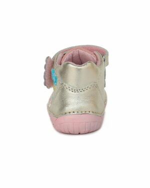 batukai vaikams D.D.Step (Vengrija)  Barefoot kreminiai batai 20-25 d. S070822A