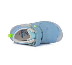 batukai vaikams D.D.Step (Vengrija)  Barefoot šviesiai mėlyni batai 20-25 d. S073757A