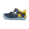 batukai vaikams D.D.Step (Vengrija)  Barefoot tamsiai mėlyni batai 31-36 d. H063897L
