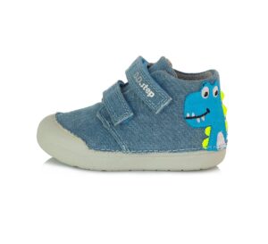 batukai vaikams D.D.Step (Vengrija)  Mėlyni canvas batai  20-25 d. C066824