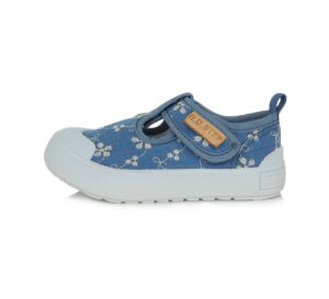 batukai vaikams D.D.Step (Vengrija)  Mėlyni canvas batai 22-25 d. CSG232