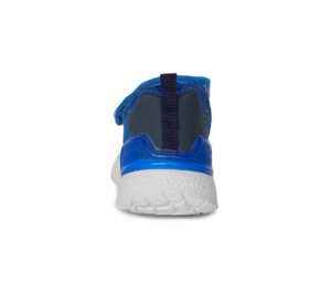 batukai vaikams D.D.Step (Vengrija)  Mėlyni sportiniai LED batai 24-29 d. F61528AM