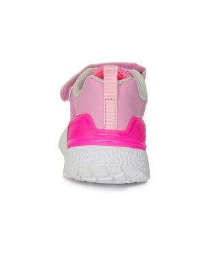 batukai vaikams D.D.Step (Vengrija)  Rožiniai sportiniai LED batai 30-35 d. F61528DL