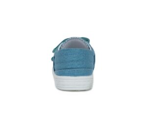 batukai vaikams D.D.Step (Vengrija)  Šviesiai mėlyni canvas batai 32-37 d. CSB125A