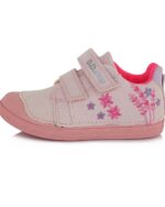 batukai vaikams D.D.Step (Vengrija)  Šviesiai rožiniai canvas batai 25-30 d. C049935M