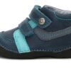 batukai vaikams D.D.Step (Vengrija)  Tamsiai mėlyni batai 19-24 d. 015150U