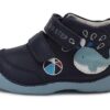 batukai vaikams D.D.Step (Vengrija)  Tamsiai mėlyni batai 19-24 d. 015198