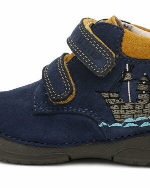 batukai vaikams D.D.Step (Vengrija)  Tamsiai mėlyni batai 19-24 d. 038251AU