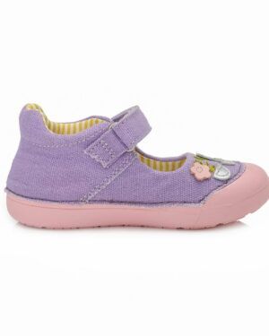 batukai vaikams D.D.Step (Vengrija)  Violetiniai canvas batai 20-25 d. C066259A