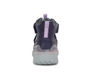 batukai vaikams D.D.Step (Vengrija)  Violetiniai vandeniui atsparūs batai 24-29 d. F61365BM