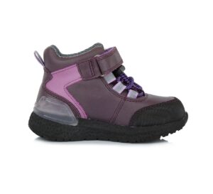 batukai vaikams D.D.Step (Vengrija)  Violetiniai vandeniui atsparūs batai 24-29 d. F61906CM