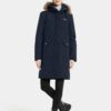 Didriksons neperšlampanti moteriška žieminė striukė ERIKA WNS PARKA 3 - Dark Night Blue