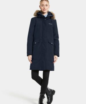 Didriksons neperšlampanti moteriška žieminė striukė ERIKA WNS PARKA 3 - Dark Night Blue (yra vietoje) 1 Didriksons neperšlampanti moteriška žieminė striukė ERIKA WNS PARKA 3 - Dark Night Blue