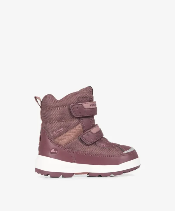 Viking žieminiai batai vaikams su GORE-TEX PLAY II R GTX - Grape/Antiquerose