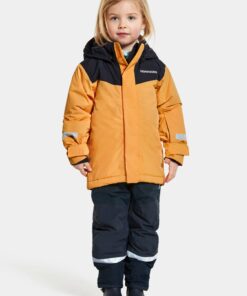 Didriksons žieminis 2-jų dalių kombinezonas - SKARE KIDS SET Fire Yellow (yra vietoje)