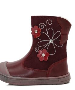 Ponte20 Bordiniai batai su pašiltinimu  22-27 d. DA031344A. Batai vaikams. Tvirtas užkulnis