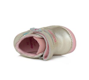 batukai vaikams D.D.Step (Vengrija)  Barefoot kreminiai batai 20-25 d. S070822A