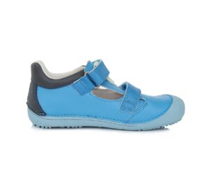 batukai vaikams D.D.Step (Vengrija)  Barefoot mėlyni batai 25-30 d. H063897BM