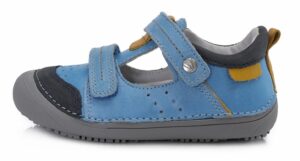 batukai vaikams D.D.Step (Vengrija)  Barefoot mėlyni batai 31-36 d. 063662AL