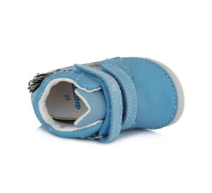 batukai vaikams D.D.Step (Vengrija)  Barefoot šviesiai mėlyni batai 20-25 d. S070794A