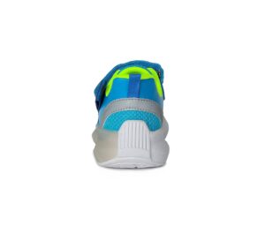 batukai vaikams D.D.Step (Vengrija)  Mėlyni sportiniai LED batai 24-29 d. F61297M