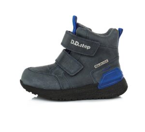 batukai vaikams D.D.Step (Vengrija)  Mėlyni vandeniui atsparūs batai 30-35 d. F61365L