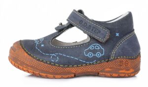 batukai vaikams D.D.Step (Vengrija)  Tamsiai mėlyni batai 19-24 d. 038255AU