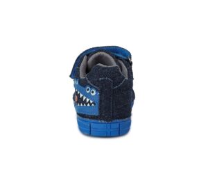 batukai vaikams D.D.Step (Vengrija)  Tamsiai mėlyni canvas batai 25-30 d. C049494M