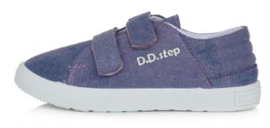 batukai vaikams D.D.Step (Vengrija)  Violetiniai canvas batai 32-37 d. CSG217A